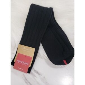 NEW Cashmere mid-calf Marcoliani Sock - Black (53122) MENS Size 8-11